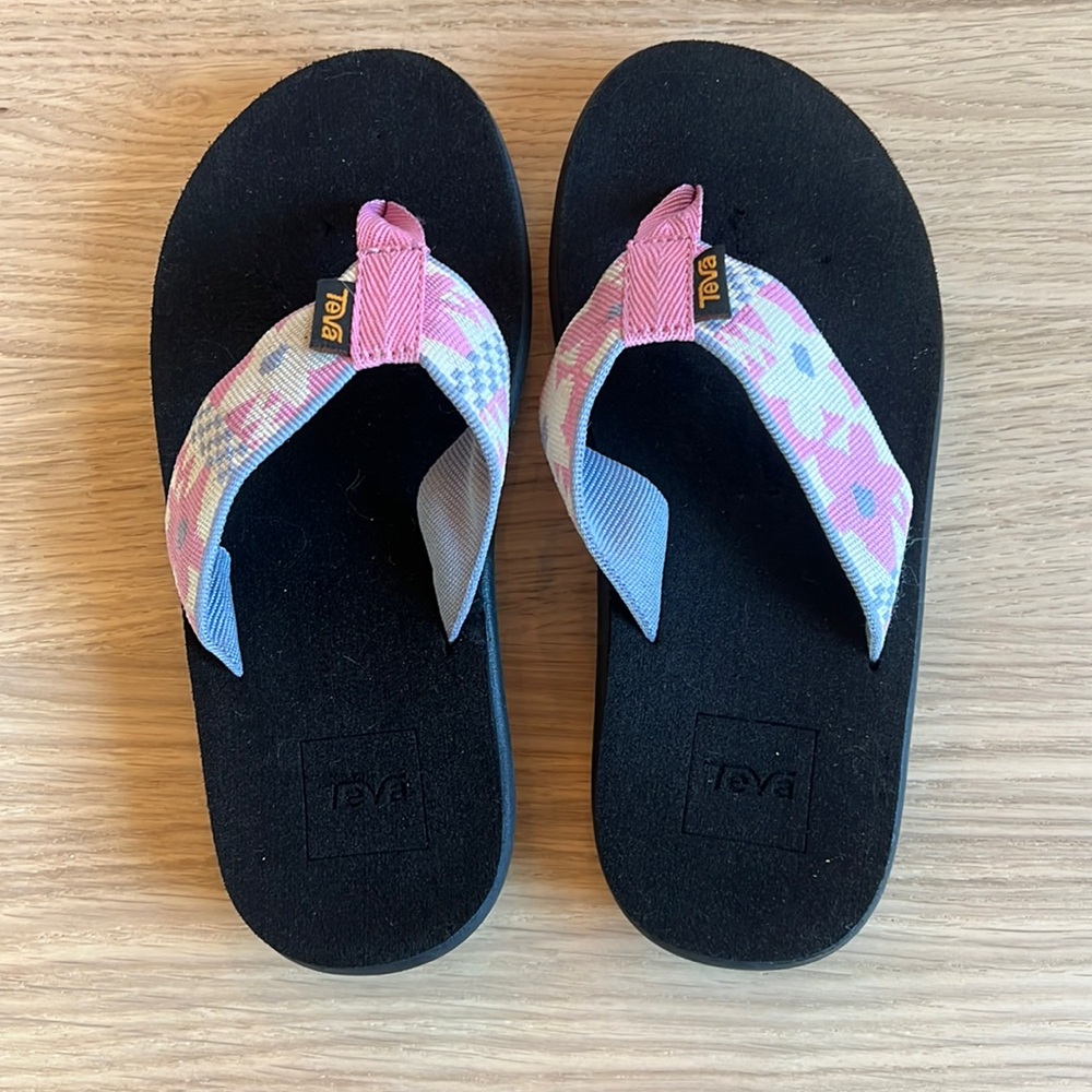Girls Teva Surf Flip Flops